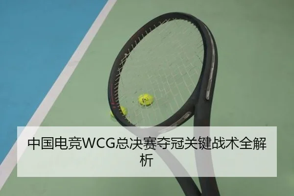 中国电竞WCG总决赛夺冠关键战术全解析